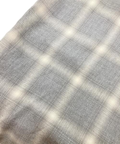 J.S HOMESTEAD（ジャーナルスタンダード ホームステッド）J.S HOMESTEAD (ジャーナルスタンダード ホームステッド) オンブレオープンカラーシャツ グレー サイズ:Lの古着・服飾アイテム