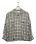J.S HOMESTEAD（ジャーナルスタンダード ホームステッド）の古着「オンブレオープンカラーシャツ」｜グレー