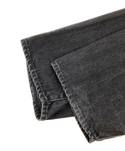leno（リノ）LENO (リノ) LOOSE TAPERED JEANS ブラック サイズ:32の古着・服飾アイテム