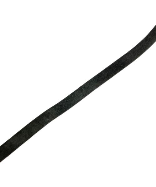 KOLOR（カラー）KOLOR (カラー) レザーベルト ブラックの古着・服飾アイテム