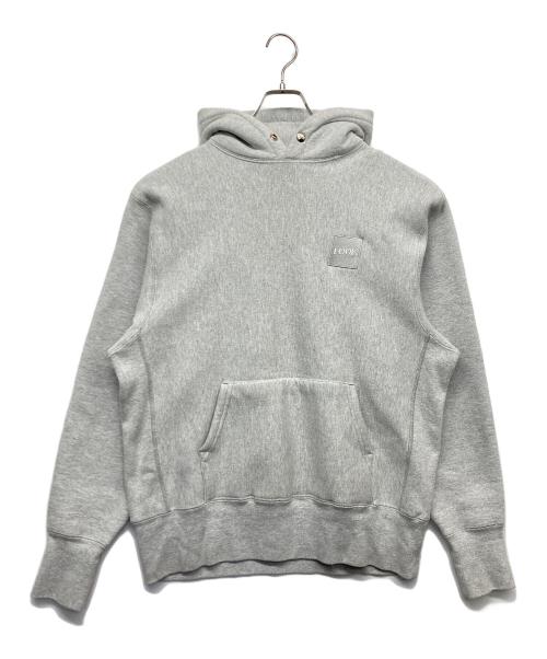 LQQK STUDIO（ルックスタジオ）LQQK STUDIO (ルックスタジオ) プルオーバーパーカー グレー サイズ:MEDIUMの古着・服飾アイテム