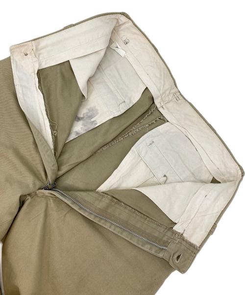 US ARMY（ユーエスアーミー）US ARMY (ユーエスアーミー) チノトラウザーパンツ ブラウン サイズ:W30の古着・服飾アイテム