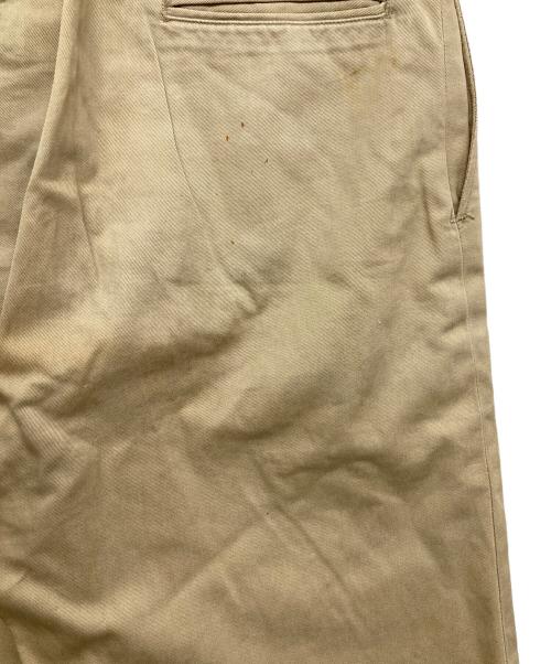 US ARMY（ユーエスアーミー）US ARMY (ユーエスアーミー) チノトラウザーパンツ ブラウン サイズ:W30の古着・服飾アイテム