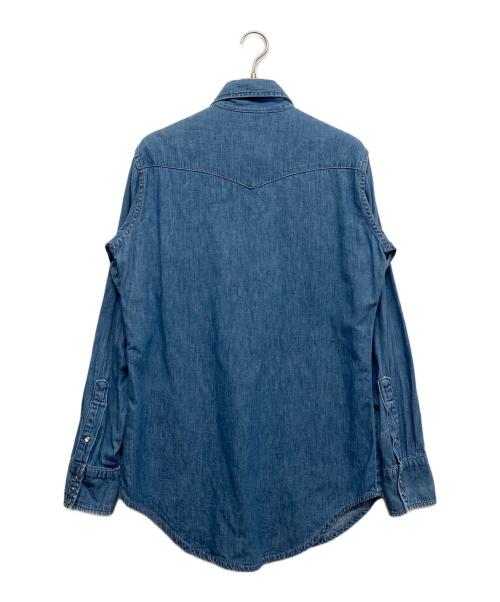 big mac（ビッグマック）big mac (ビッグマック) 70ｓウエスタンデニムシャツ ブルー サイズ:FREEの古着・服飾アイテム