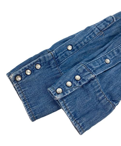 big mac（ビッグマック）big mac (ビッグマック) 70ｓウエスタンデニムシャツ ブルー サイズ:FREEの古着・服飾アイテム