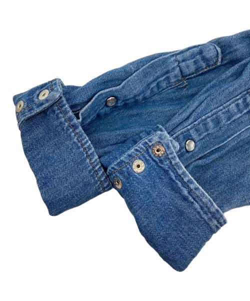 big mac（ビッグマック）big mac (ビッグマック) 70ｓウエスタンデニムシャツ ブルー サイズ:FREEの古着・服飾アイテム