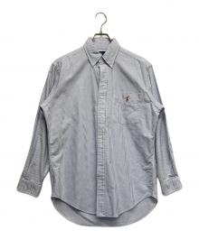 POLO RALPH LAUREN（ポロ・ラルフローレン）の古着「ストライプシャツ」｜ブルー