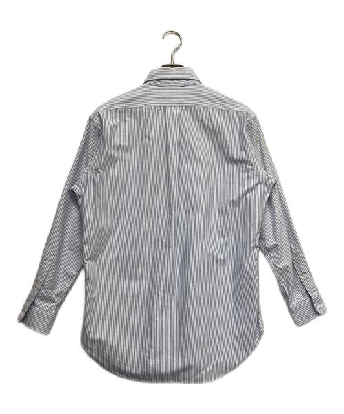 POLO RALPH LAUREN（ポロ・ラルフローレン）POLO RALPH LAUREN (ポロ・ラルフローレン) ストライプシャツ ブルー サイズ:Mの古着・服飾アイテム