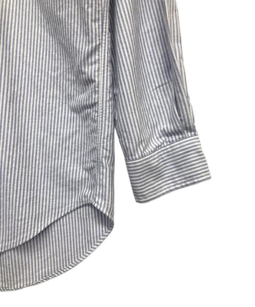 POLO RALPH LAUREN（ポロ・ラルフローレン）POLO RALPH LAUREN (ポロ・ラルフローレン) ストライプシャツ ブルー サイズ:Mの古着・服飾アイテム