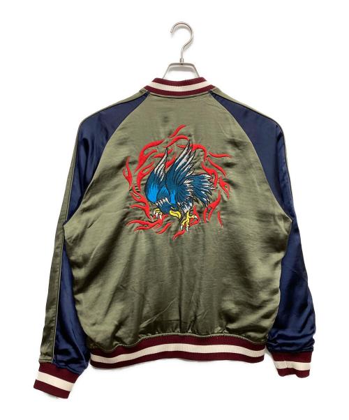 DIESEL（ディーゼル）DIESEL (ディーゼル) スカジャン グリーン サイズ:Mの古着・服飾アイテム