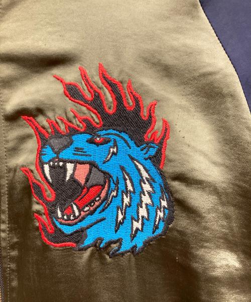 DIESEL（ディーゼル）DIESEL (ディーゼル) スカジャン グリーン サイズ:Mの古着・服飾アイテム