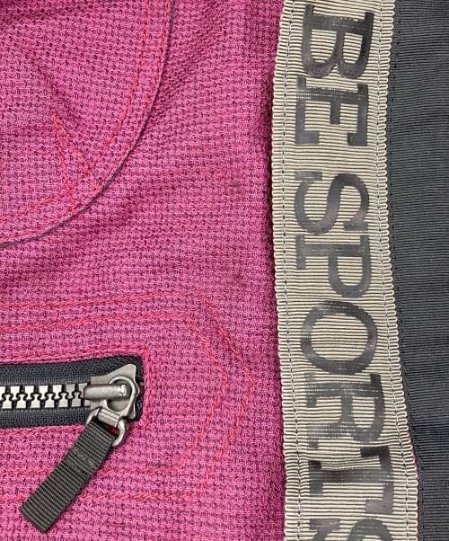 KENSHO ABE HOMME（ケンショウアベオム）KENSHO ABE HOMME (ケンショウアベオム) シンサレート 中綿 マルチポケット ギミック マウンテンジャケット ピンク サイズ:Lの古着・服飾アイテム