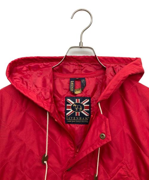 LAVENHAM（ラベンハム）LAVENHAM (ラベンハム) キルティングジャケット レッド サイズ:38の古着・服飾アイテム