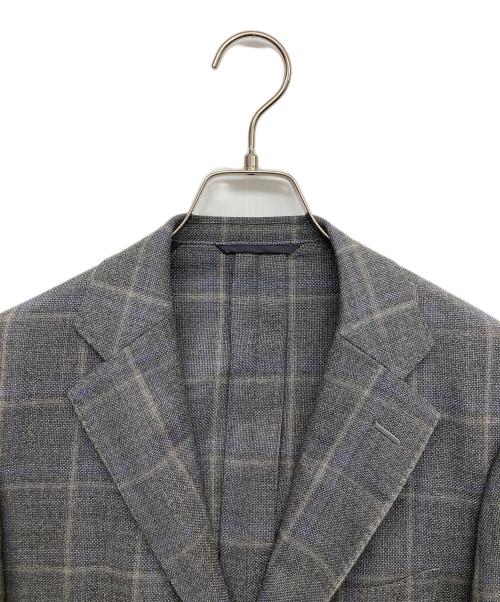 UNIVERSAL LANGUAGE（ユニバーサルランゲージ）UNIVERSAL LANGUAGE (ユニバーサルランゲージ) テーラードジャケット グレー サイズ:48の古着・服飾アイテム