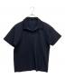 HOMME PLISSE ISSEY MIYAKE（オム プリッセ イッセイ ミヤケ）の古着「プリーツポロシャツ」｜ネイビー