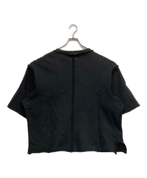 MAINU（マイヌ）mainu (マイヌ) デザインTシャツ ブラック サイズ:2の古着・服飾アイテム