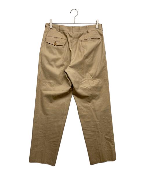 COMME des GARCONS HOMME（コムデギャルソン オム）COMME des GARCONS HOMME (コムデギャルソン オム) タックパンツ ベージュ サイズ:Mの古着・服飾アイテム