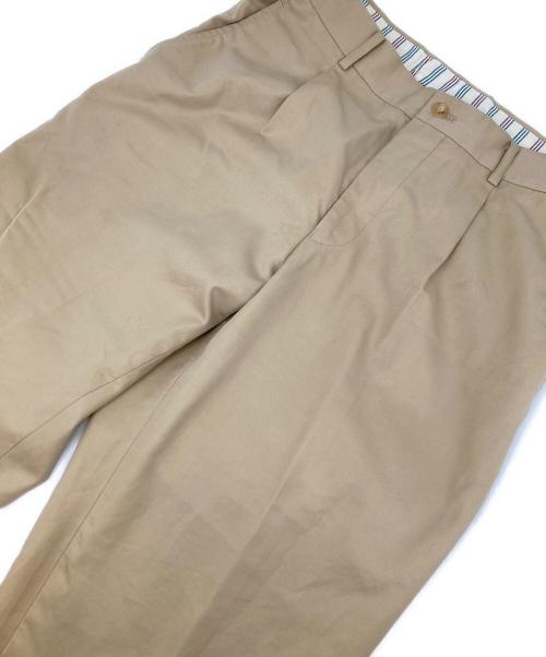COMME des GARCONS HOMME（コムデギャルソン オム）COMME des GARCONS HOMME (コムデギャルソン オム) タックパンツ ベージュ サイズ:Mの古着・服飾アイテム
