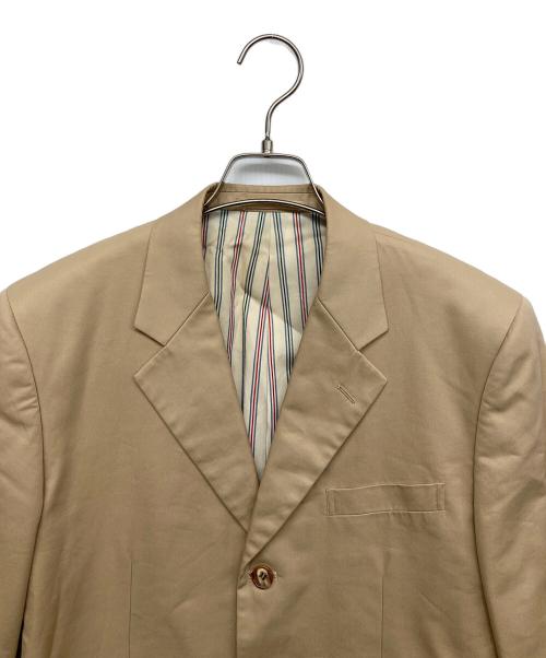 COMME des GARCONS HOMME（コムデギャルソン オム）COMME des GARCONS HOMME (コムデギャルソン オム) テーラードジャケット ベージュ サイズ:Sの古着・服飾アイテム