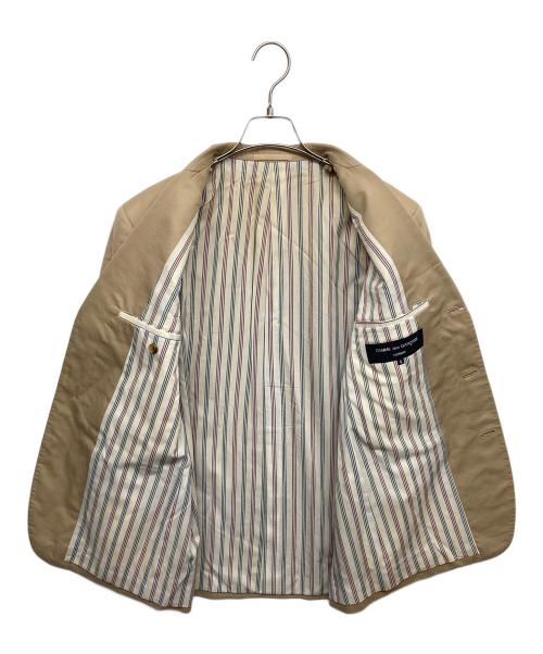 COMME des GARCONS HOMME（コムデギャルソン オム）COMME des GARCONS HOMME (コムデギャルソン オム) テーラードジャケット ベージュ サイズ:Sの古着・服飾アイテム