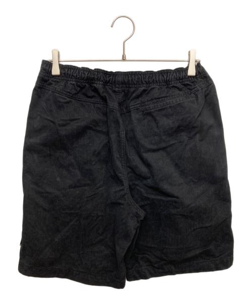 stussy（ステューシー）stussy (ステューシー) elastic stuff ハーフパンツ ブラック サイズ:Sの古着・服飾アイテム