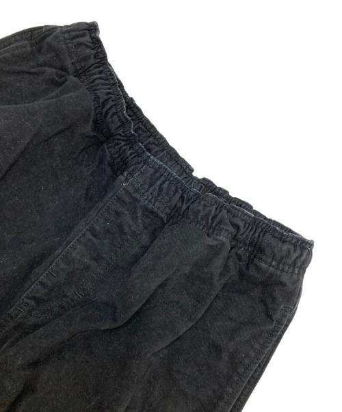 stussy（ステューシー）stussy (ステューシー) elastic stuff ハーフパンツ ブラック サイズ:Sの古着・服飾アイテム
