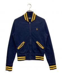 POLO RALPH LAUREN（ポロ・ラルフローレン）の古着「コットンスタジアムジャケット」｜ネイビー