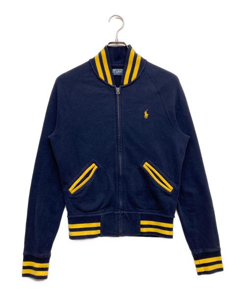 POLO RALPH LAUREN（ポロ・ラルフローレン）POLO RALPH LAUREN (ポロ・ラルフローレン) コットンスタジアムジャケット ネイビー サイズ:Sの古着・服飾アイテム