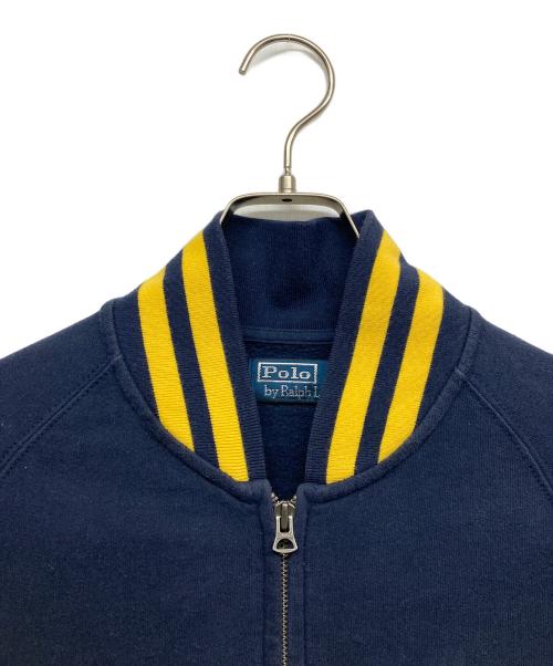 POLO RALPH LAUREN（ポロ・ラルフローレン）POLO RALPH LAUREN (ポロ・ラルフローレン) コットンスタジアムジャケット ネイビー サイズ:Sの古着・服飾アイテム