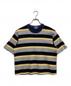 COMME des GARCONS JUNYA WATANABE MANコムデギャルソンジュンヤワタナベマン）の古着「ボーダーTシャツ」｜グレー