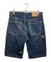 stussy (ステューシー) ROUGH RUGGEDデニムハーフパンツ インディゴ サイズ:81cm (W32)：13000円