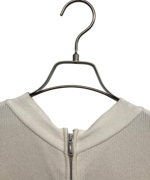 MACKINTOSH LONDON（マッキントッシュ ロンドン）MACKINTOSH LONDON (マッキントッシュ ロンドン) ニットワンピース ドッキング チェック ベージュ サイズ:38の古着・服飾アイテム