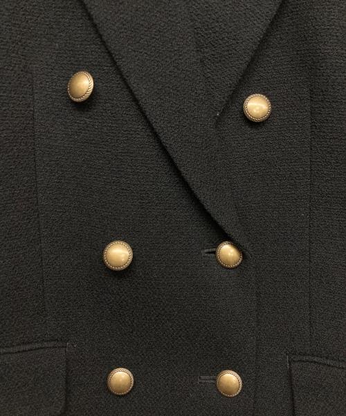 ANAYI（アナイ）ANAYI (アナイ) ウールジャケット ブラック サイズ:38の古着・服飾アイテム