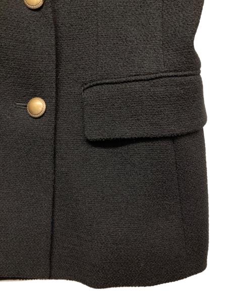 ANAYI（アナイ）ANAYI (アナイ) ウールジャケット ブラック サイズ:38の古着・服飾アイテム