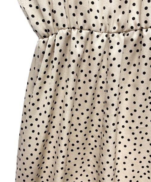 ANAYI（アナイ）ANAYI (アナイ) ペチコート付長袖ワンピース ベージュ サイズ:38の古着・服飾アイテム