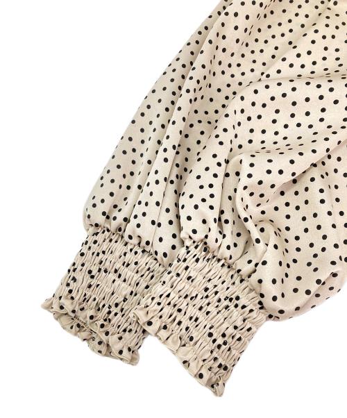 ANAYI（アナイ）ANAYI (アナイ) ペチコート付長袖ワンピース ベージュ サイズ:38の古着・服飾アイテム