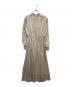 ANAYI (アナイ) ペチコート付長袖ワンピース ベージュ サイズ:38：9000円