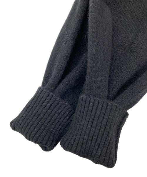 ANAYI（アナイ）ANAYI (アナイ) クルーネックニット ブラック サイズ:38の古着・服飾アイテム