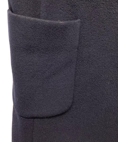 ANAYI（アナイ）ANAYI (アナイ) ノーカラーコート ネイビー サイズ:38の古着・服飾アイテム