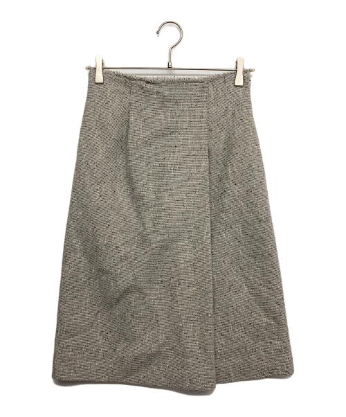 TOMORROW LAND（トゥモローランド）TOMORROW LAND (トゥモローランド) ツイードスカート グレー サイズ:36の古着・服飾アイテム