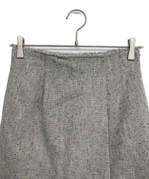 TOMORROW LAND（トゥモローランド）TOMORROW LAND (トゥモローランド) ツイードスカート グレー サイズ:36の古着・服飾アイテム