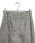 中古・古着 TOMORROW LAND (トゥモローランド) ツイードスカート グレー サイズ:36：7000円