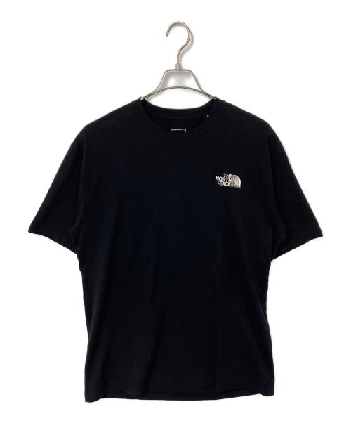 THE NORTH FACE（ザ ノース フェイス）THE NORTH FACE (ザ ノース フェイス) S/S EMBROID LOGO T ブラック サイズ:XLの古着・服飾アイテム