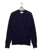 GUCCIグッチ）の古着「ニットカーディガン」｜ネイビー