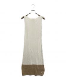 BALENCIAGA（バレンシアガ）の古着「ノースリーブワンピース」｜ホワイト