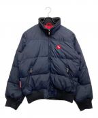 Abercrombie & Fitchアバクロンビー アンド フィッチ）の古着「ダウンジャケット」｜ネイビー