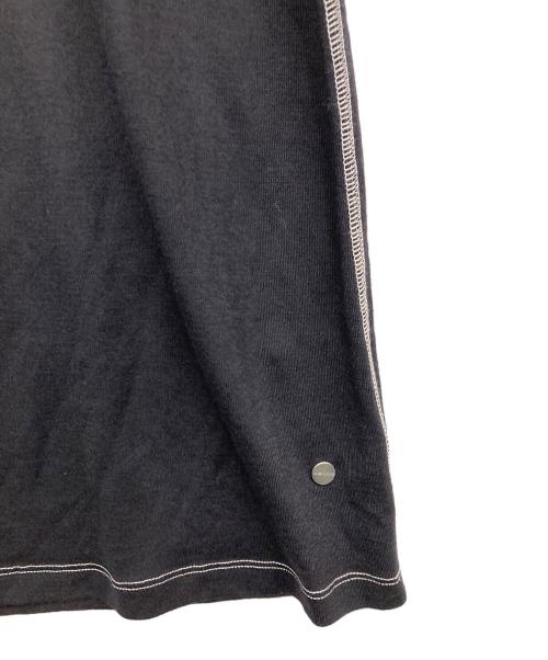 NULABEL CM1YOK42（ニューレーベルシーエム1ワイ0ケイ42）NULABEL CM1YOK42 (ニューレーベルシーエム1ワイ0ケイ42) BALACLAVA T-SHIRT LS ブラック サイズ:Lの古着・服飾アイテム