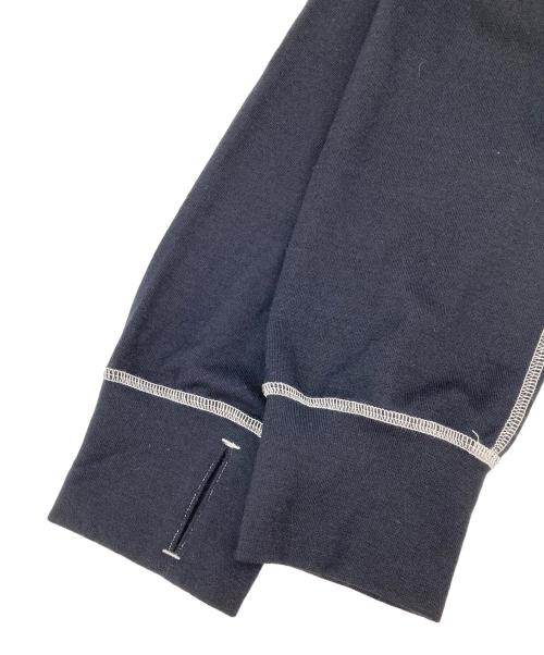 NULABEL CM1YOK42（ニューレーベルシーエム1ワイ0ケイ42）NULABEL CM1YOK42 (ニューレーベルシーエム1ワイ0ケイ42) BALACLAVA T-SHIRT LS ブラック サイズ:Lの古着・服飾アイテム