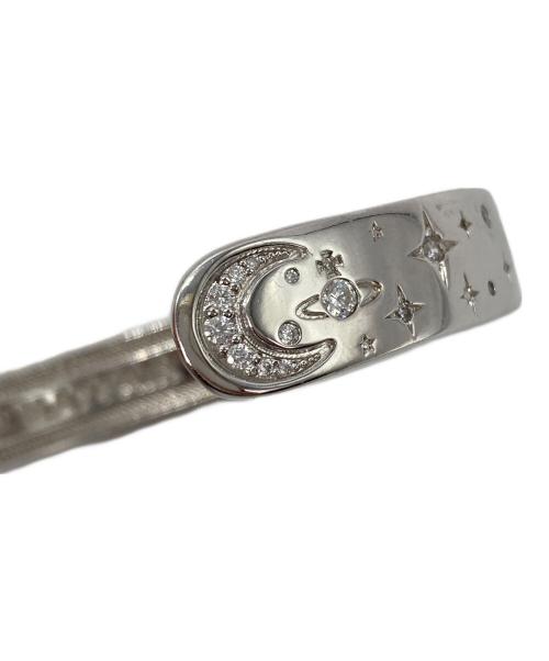 Vivienne Westwood（ヴィヴィアンウエストウッド）Vivienne Westwood (ヴィヴィアンウエストウッド) ロゴバングル シルバーの古着・服飾アイテム