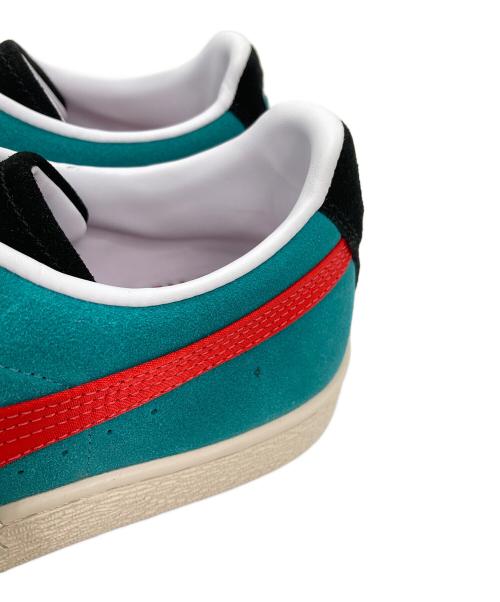 PUMA（プーマ）PUMA (プーマ) atmos (アトモス) SUEDE VTG KAMEN RIDER ATMOS GREEN LAGOON グリーン サイズ:26.5の古着・服飾アイテム